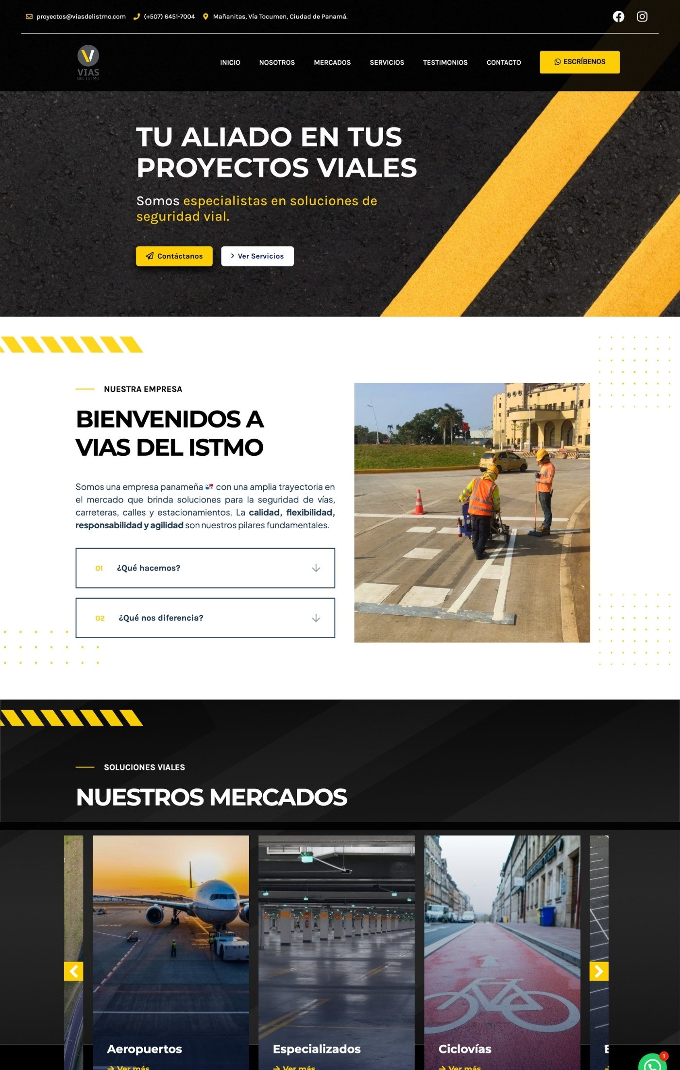 Vías del Istmo